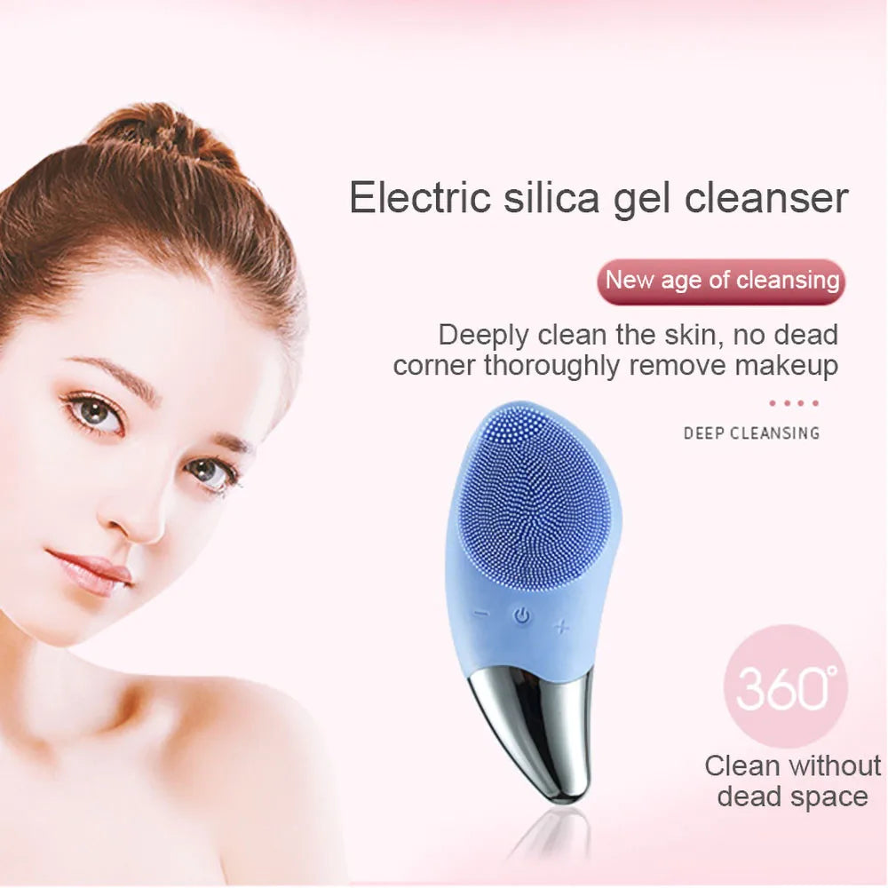 Ultrasonic Face Cleansing Massager