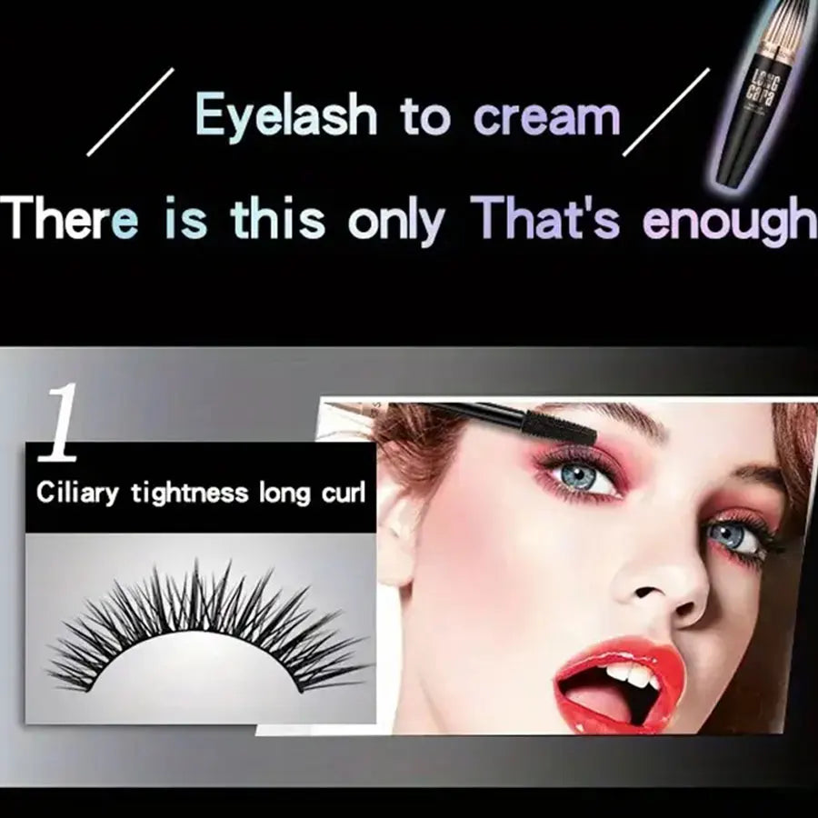 Waterproof 4D Thickening & Curling Mascara