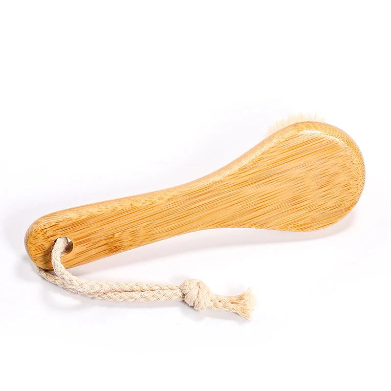 Soft Bamboo Facial Cleansing Brush