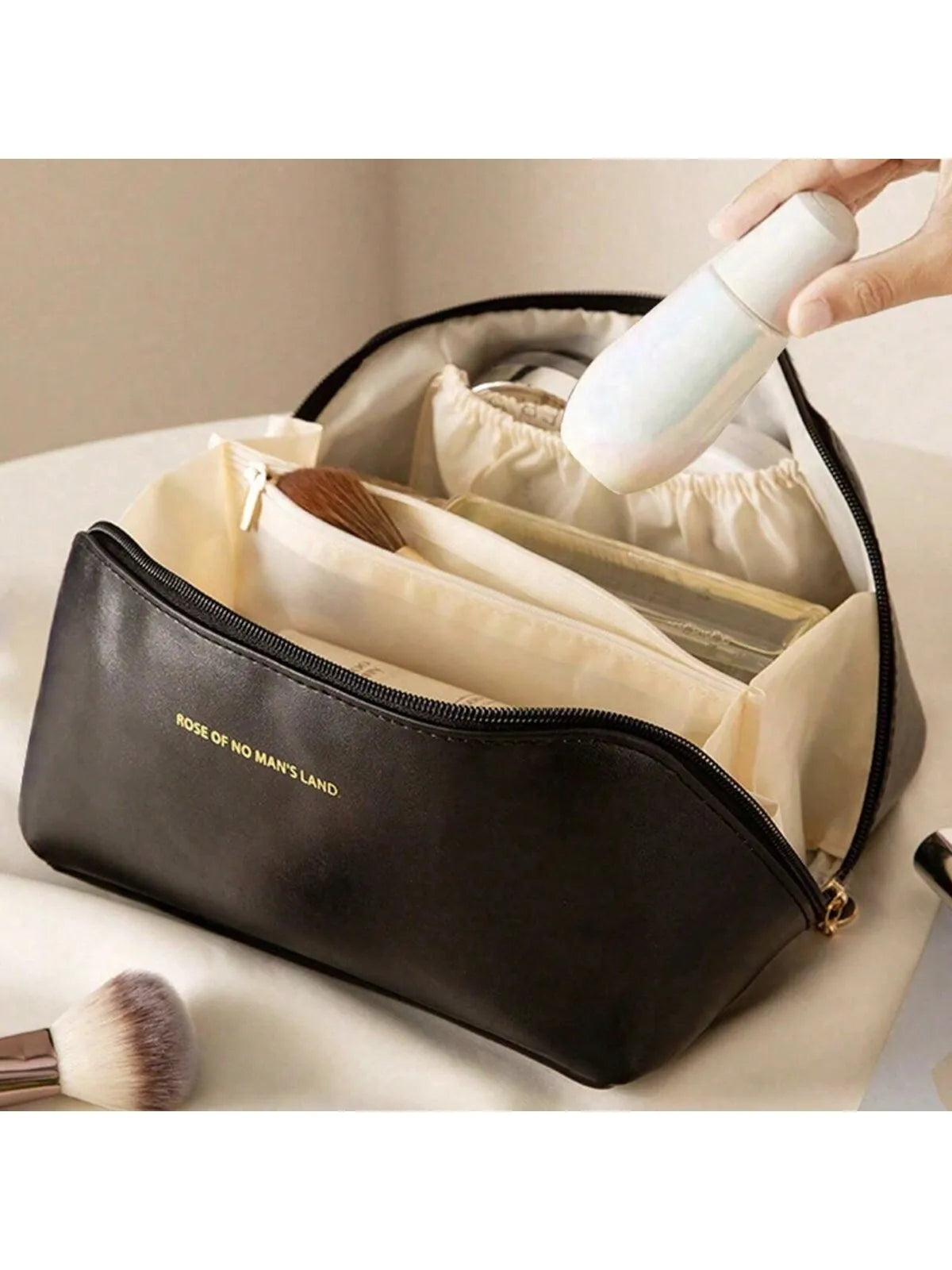 Large-Capacity Portable Makeup Bag for Women