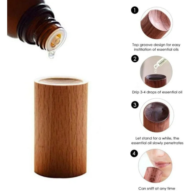 Mini Wooden Essential Oil Diffuser