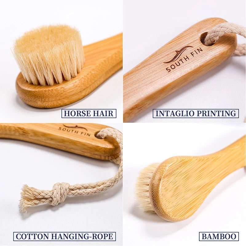 Soft Bamboo Facial Cleansing Brush