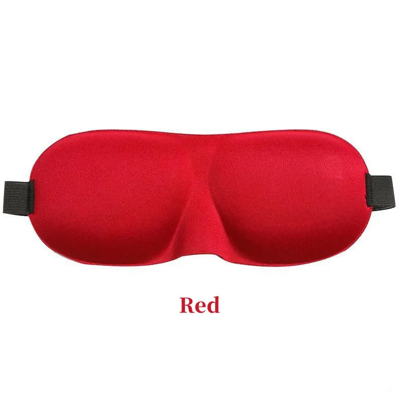 3D Contoured Sleep/Travel Eye Mask – Light Blocking & Comfortable Fit