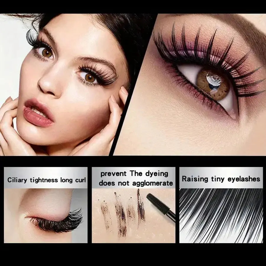 Waterproof 4D Thickening & Curling Mascara