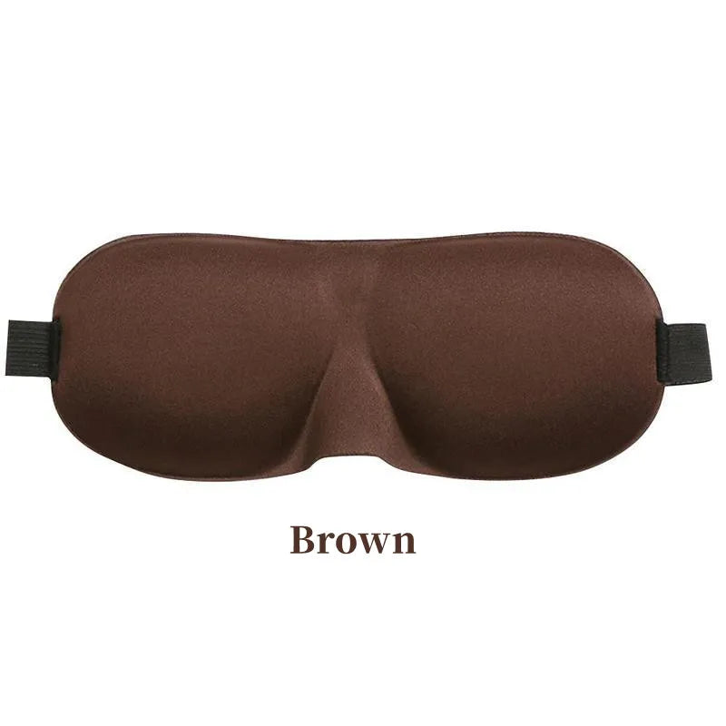 3D Contoured Sleep/Travel Eye Mask – Light Blocking & Comfortable Fit