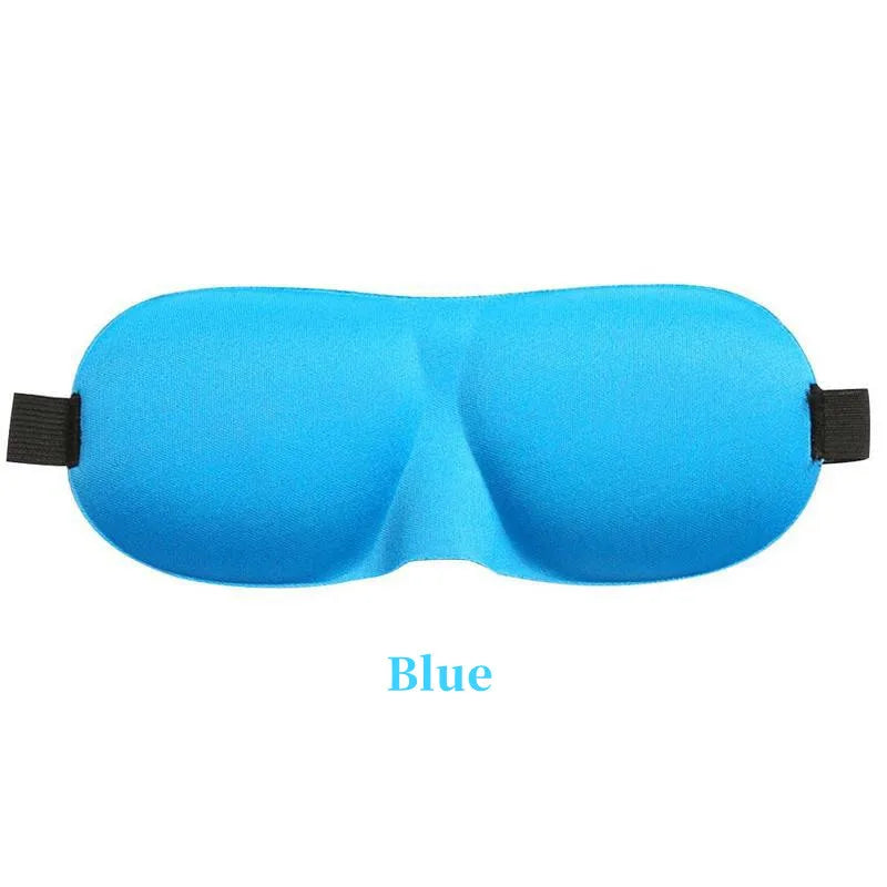 3D Contoured Sleep/Travel Eye Mask – Light Blocking & Comfortable Fit