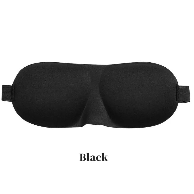 3D Contoured Sleep/Travel Eye Mask – Light Blocking & Comfortable Fit