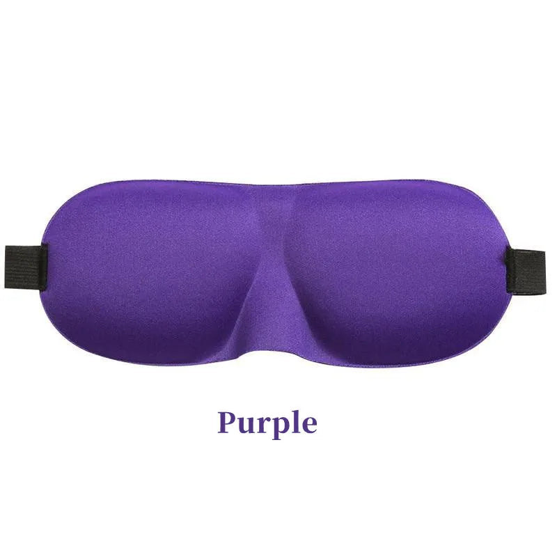 3D Contoured Sleep/Travel Eye Mask – Light Blocking & Comfortable Fit