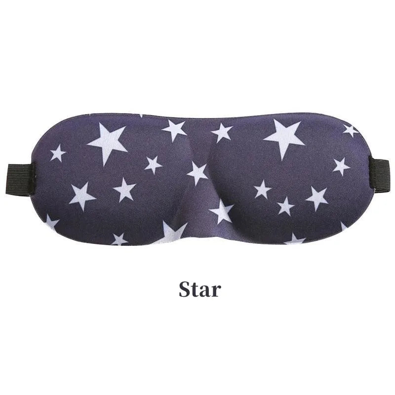 3D Contoured Sleep/Travel Eye Mask – Light Blocking & Comfortable Fit