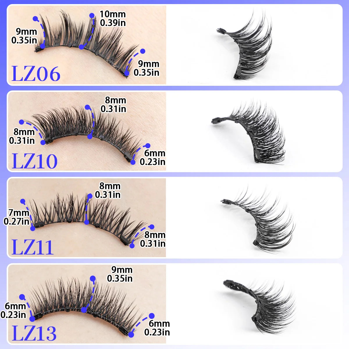 SDO 3D Magnetic Eyelashes Kit