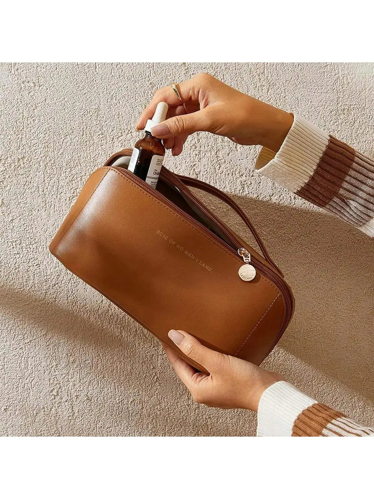 Large-Capacity Portable Makeup Bag for Women