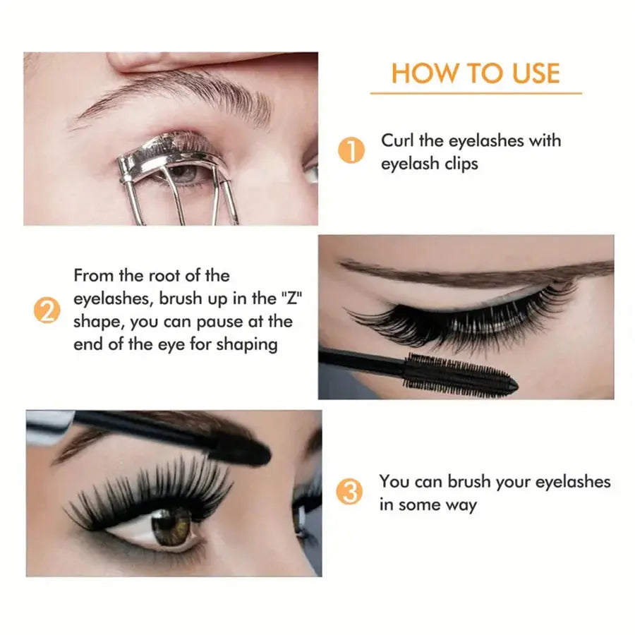 Waterproof 4D Thickening & Curling Mascara
