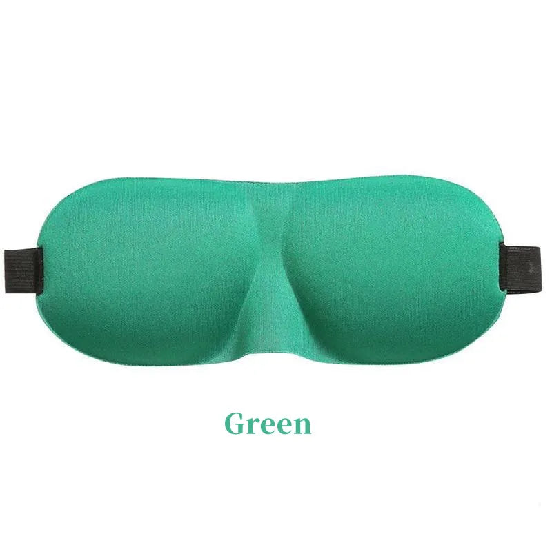 3D Contoured Sleep/Travel Eye Mask – Light Blocking & Comfortable Fit